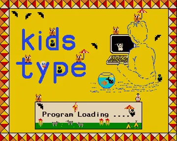 Kids Type screen shot title